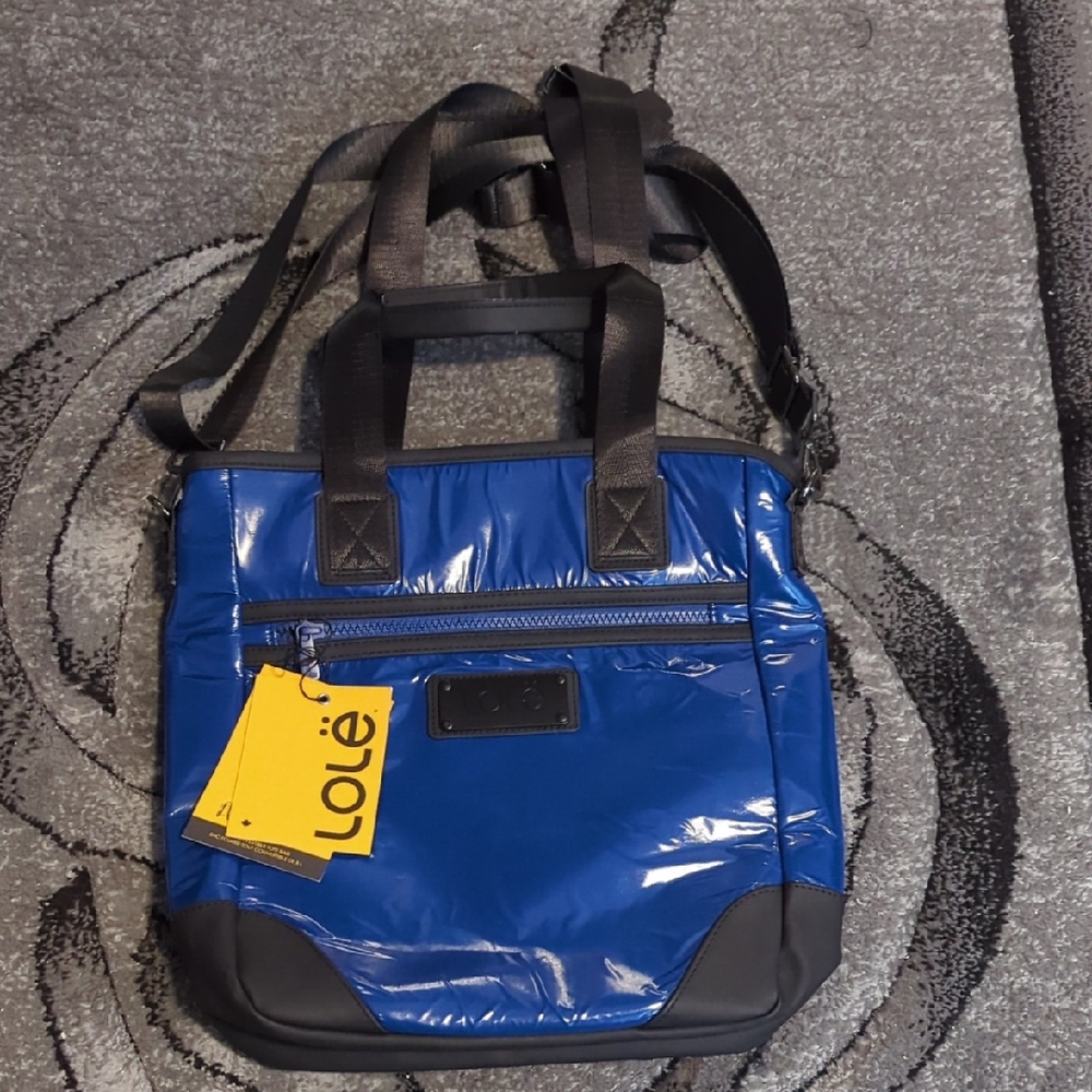 LOLE Mini Lily Bag - Blue Ultra Shine Edition Brand New with tags